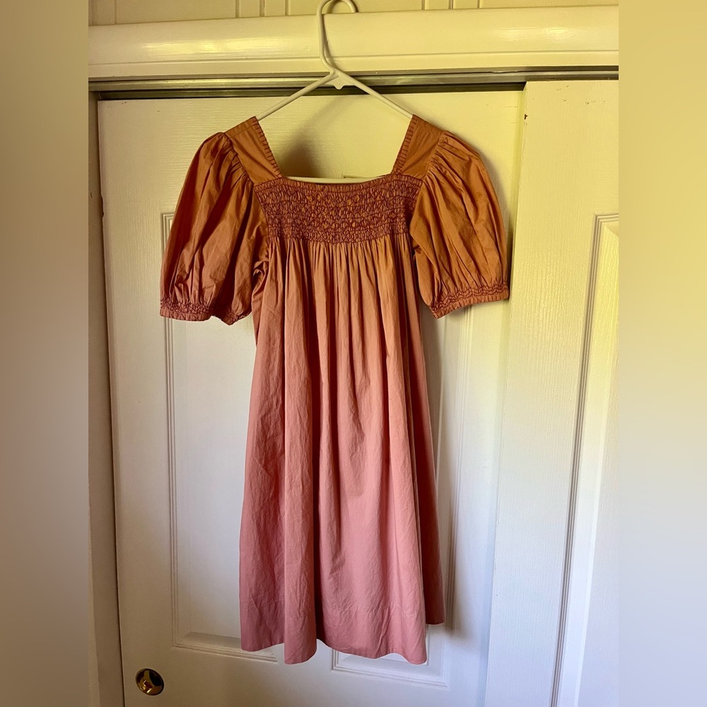 Doen Peach Mini Dress